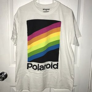 White Polaroid Tshirt